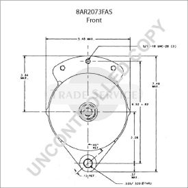 8AR2073FAS Prestolite Generator