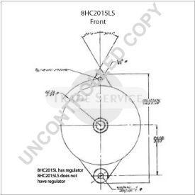 8HC2015LS Prestolite Generator