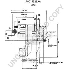 A0015528AA Prestolite Generator