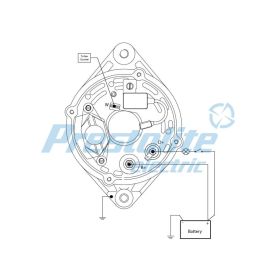 20100887 Prestolite Generator
