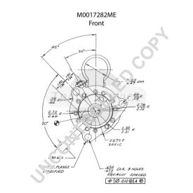 M0017282ME Prestolite Anlasser