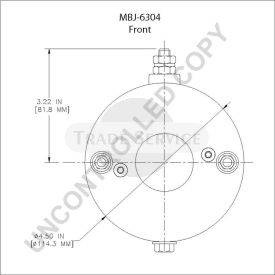 MBJ-6304 Prestolite DC-Motor